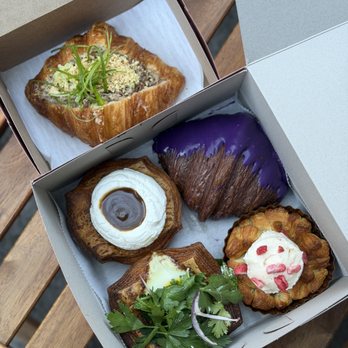 Panaderya Salvaje - Rendang Croissant (~$11), Biko Danish (~$7), Ube Latte Croissant (~$8), Chicken Sisig Danish (~$9), Strawberry Monkey Bread (~$7) - Bakeries Near Me - Jersey City, New Jersey Panaderya Salvaje - Rendang Croissant (~$11), Biko Danish (~$7), Ube Latte Croissant (~$8), Chicken Sisig Danish (~$9), Strawberry Monkey Bread (~$7) - Bakeries Near Me - Jersey City, New Jersey