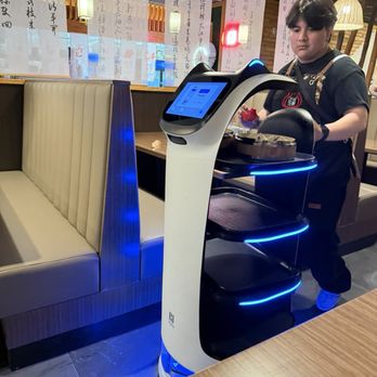 Serious Sanji - Robot waiter - Dim Sum Near Me - Miami, Florida Serious Sanji - Robot waiter - Dim Sum Near Me - Miami, Florida