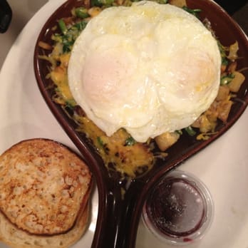 Egg Harbor Café - Skillet for my hubby. - Breakfast & Brunch Near Me - Lake Forest, Illinois