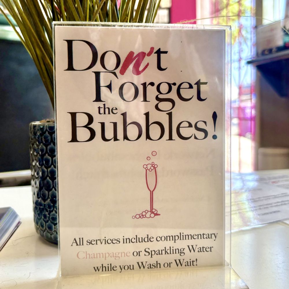 Bitches N Bubbles - Complimentary bubbly drink! - Pet Groomers Near Me - Long Beach, California