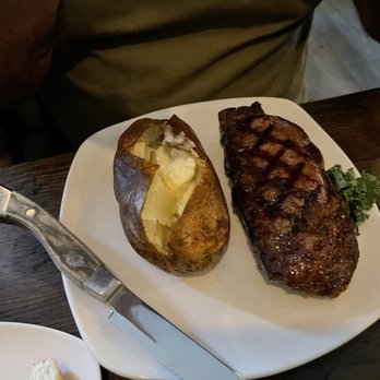 Stonewalls - Dry aged steak with baked potato - Steakhouses Near Me - Banner Elk, North Carolina Stonewalls - Dry aged steak with baked potato - Steakhouses Near Me - Banner Elk, North Carolina