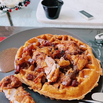 Tabard Inn Restaurant - Chicken & Churro Waffles - American Near Me - Washington, DC, District of Columbia Tabard Inn Restaurant - Chicken & Churro Waffles - American Near Me - Washington, DC, District of Columbia