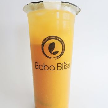 Boba Bliss - Summer Mango Green Tea 5/5 - Bubble Tea Near Me - Dublin, California