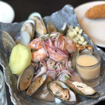 Los Andes Restaurant - Ceviche Clasico - Latin American Near Me - Providence, Rhode Island
