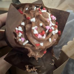 Chocolate Chocolate Buttercream Cupcake