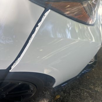 LUV Car Wash - This is the damage - Car Wash Near Me - Fort Lauderdale, Florida