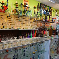 TRICK TRACK SMOKE SHOP  - Wide selection of water pipes, bubblers, hookah, and all different sorts of quality glass!