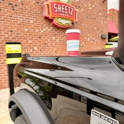 Sheetz - Manly Vehicle and Unmanly Cinnamon Bun Swirlie Latte