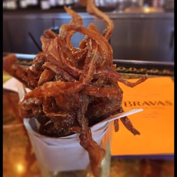 Bravas Bar de Tapas - Crispy pig ears - Spanish Near Me - Healdsburg, California Bravas Bar de Tapas - Crispy pig ears - Spanish Near Me - Healdsburg, California