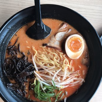 Ninja Ramen - spicy miso (no corn) - Ramen Near Me - Arlington, Texas