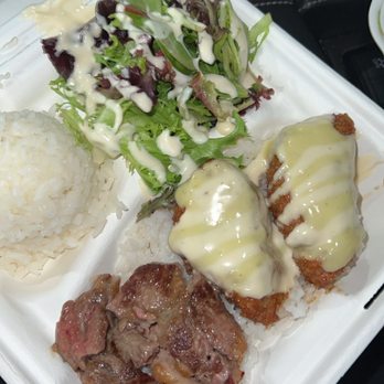 808 Plates Maui - Wasabi Ahi Katsu + Ribeye - Food Trucks Near Me - Kahului, Hawaii