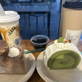 Motto Tea Cafe - Tiramisu Koyama Cake Roll Matcha Koyama Cake Roll Tiger Boba Milk Tea Uji Matcha Latte (Cheese Mousse) - Desserts Near Me - Pasadena, California Motto Tea Cafe - Tiramisu Koyama Cake Roll Matcha Koyama Cake Roll Tiger Boba Milk Tea Uji Matcha Latte (Cheese Mousse) - Desserts Near Me - Pasadena, California