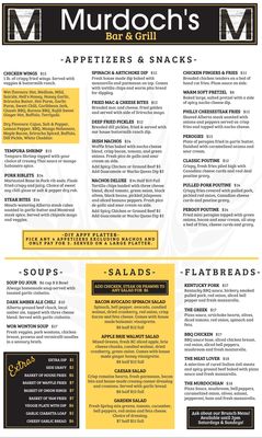 Menu photo 5 Murdoch's Bar & Grill Calgary, AB Menu photo 5 Murdoch's Bar & Grill Calgary, AB