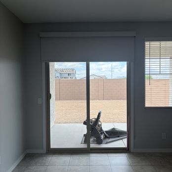 Arizona Blinds Company - blackout roller shade over a sliding glass door - Shades & Blinds Near Me - Phoenix, Arizona Arizona Blinds Company - blackout roller shade over a sliding glass door - Shades & Blinds Near Me - Phoenix, Arizona