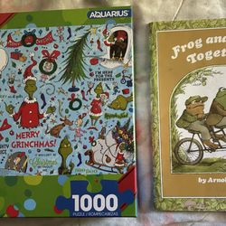 Venice Pavilion Antiques - $5 Grinch puzzle & $1 children's book