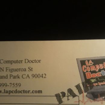 LA Computer Doctor - Invoice - IT Services & Computer Repair Near Me - Highland Park, California LA Computer Doctor - Invoice - IT Services & Computer Repair Near Me - Highland Park, California
