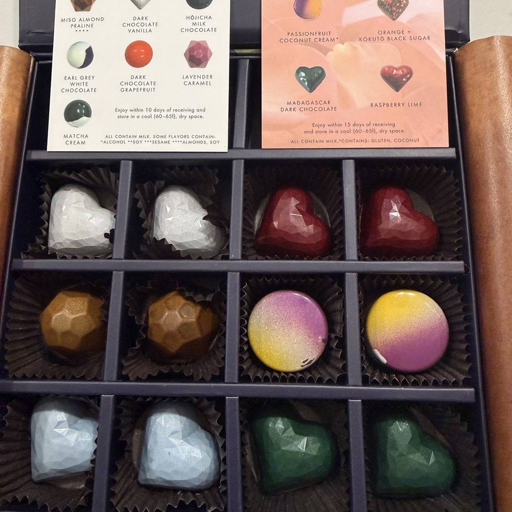 Deux Cranes - Valentine's Day Box - Chocolatiers & Shops Near Me - Los Gatos, California Deux Cranes - Valentine's Day Box - Chocolatiers & Shops Near Me - Los Gatos, California