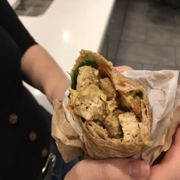 Curry Tofu Wrap