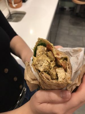 Photo of HipCityVeg - Philadelphia, PA, US. curry tofu wrap