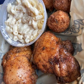 R&R BBQ - 1 Meat Plate - chicken, hush puppies, Mac and Cheese - Barbeque Near Me - Meridian, Idaho R&R BBQ - 1 Meat Plate - chicken, hush puppies, Mac and Cheese - Barbeque Near Me - Meridian, Idaho