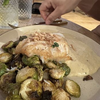 Storybook - Catch of the day - small fish and blank Brussel sprouts - Mediterranean Near Me - Hayward, California Storybook - Catch of the day - small fish and blank Brussel sprouts - Mediterranean Near Me - Hayward, California