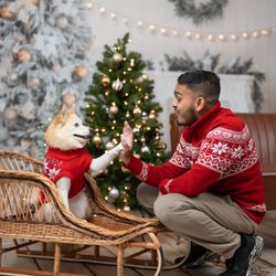 Beauty And The Cutie Portrait - 2022 Holiday Photo Sessions