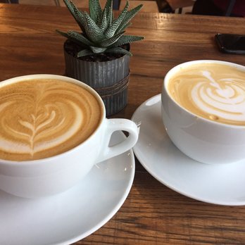 Ascension Coffee - Addison - Latte and decaf latte - Coffee & Tea Near Me - Addison, Texas