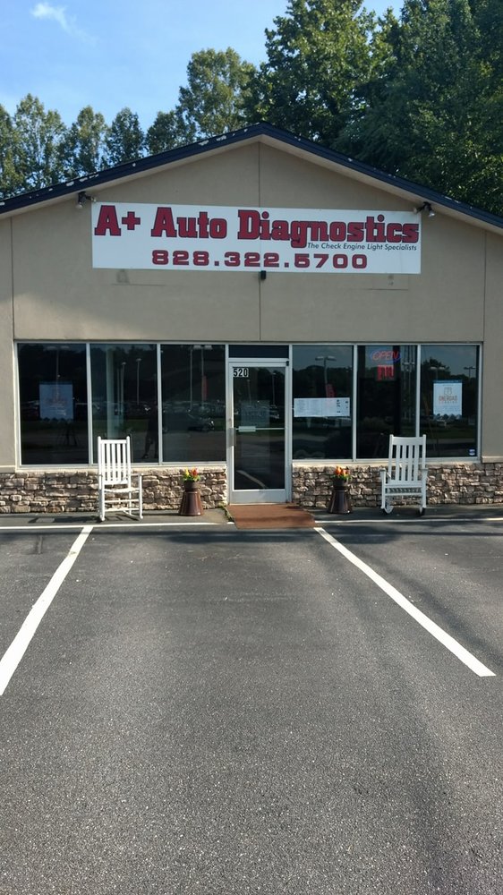 A+ AUTO DIAGNOSTICS Updated June 2024 520 US Hwy 70 SE, Hickory, North Carolina Auto