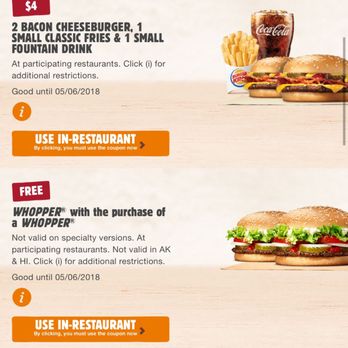 Burger King - the menu of a burger king restaurant - Fast Food Near Me - Concord, New Hampshire