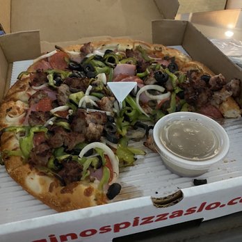 Gino's Pizza - Gino's Special pizza (small) - Pizza Near Me - Pismo Beach, California
