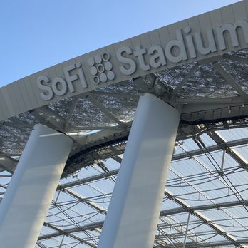 SoFi Stadium - Outside of SoFi Stadium (I think the backside) - Stadiums & Arenas Near Me - Inglewood, California SoFi Stadium - Outside of SoFi Stadium (I think the backside) - Stadiums & Arenas Near Me - Inglewood, California