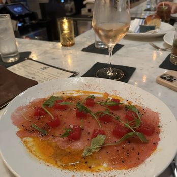 The Osprey - Tuna Carpaccio - Seafood Near Me - Orlando, Florida The Osprey - Tuna Carpaccio - Seafood Near Me - Orlando, Florida