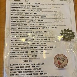 On Tap Menu On Tap Menu
