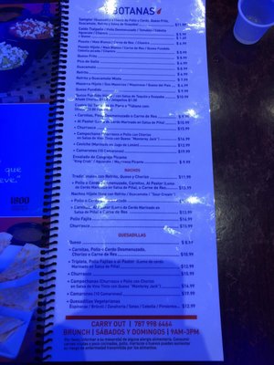 Menu photo 5 Hijole Carolina, PR