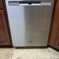 A-Z Installations - Maytag Front Control Dishwasher - Fingerprint Resistant Stainless Steel with Dual Power Filtration