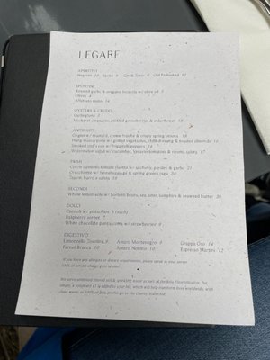 Menu photo 1 Legare London, XGL