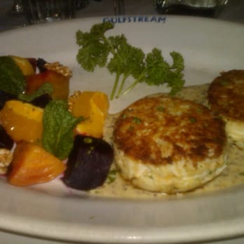 Gulfstream - crab cakes with beets - New American Near Me - Newport Beach, California Gulfstream - crab cakes with beets - New American Near Me - Newport Beach, California