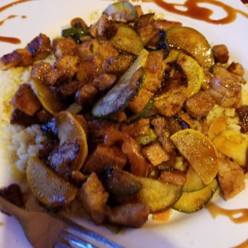 Vasili's Greek Cuisine - Pork stir fry - Greek Near Me - Akron, Ohio