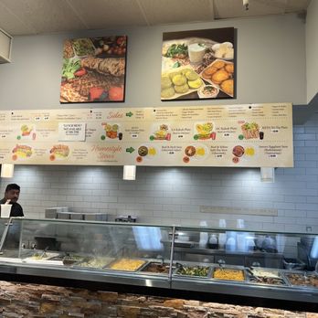 Market Grill - menus on the wall above the counter - Mediterranean Near Me - Torrance, California Market Grill - menus on the wall above the counter - Mediterranean Near Me - Torrance, California