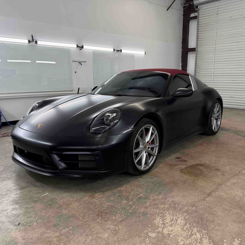 Crown Window Tint - 911 targa - Home Window Tinting Near Me - Leander, Texas