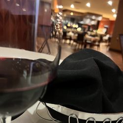 Seven Fires Steakhouse - Relaxing booth overlooking the restaurant.