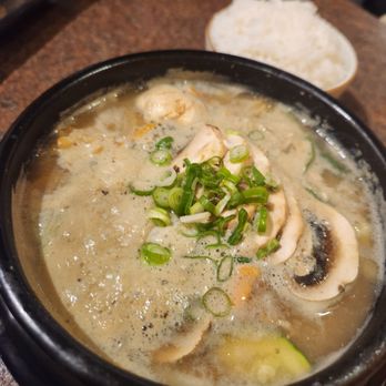 Soban Korean Bistro - a bowl of soup on a table - Korean Near Me - Kelowna, British Columbia Soban Korean Bistro - a bowl of soup on a table - Korean Near Me - Kelowna, British Columbia