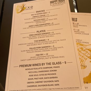 Fixe Southern House - Happy hour menu - Southern Near Me - Fort Worth, Texas Fixe Southern House - Happy hour menu - Southern Near Me - Fort Worth, Texas