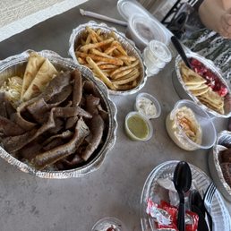 Slices Of Gyro Meat