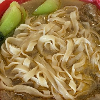 Dunhuang - N2. Braised Beef Noodles wide noodles - Chinese Near Me - Edison, New Jersey