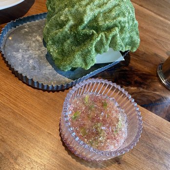 Angler - Bluefin Tuna & Kelp with Rice Crisp - Seafood Near Me - San Francisco, California