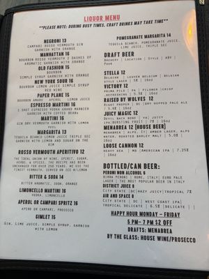 Menu photo 7 Menomale NoMa Washington, DC, DC Menu photo 7 Menomale NoMa Washington, DC, DC