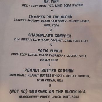 Shadowlawn Eats - Cocktail menu 3.24 - New American Near Me - Virginia Beach, Virginia Shadowlawn Eats - Cocktail menu 3.24 - New American Near Me - Virginia Beach, Virginia