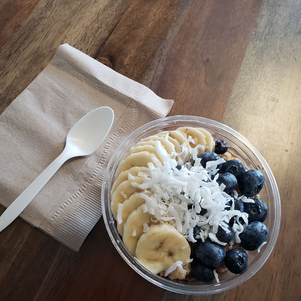 jüs - Blueberry Acai bowl, regular. - Juice Bars & Smoothies Near Me - Reno, Nevada jüs - Blueberry Acai bowl, regular. - Juice Bars & Smoothies Near Me - Reno, Nevada