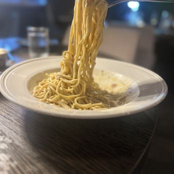 Goat & Vine Restaurant + Winery - Pasta alla Carbonara* - Wine Bars Near Me - Plano, Texas